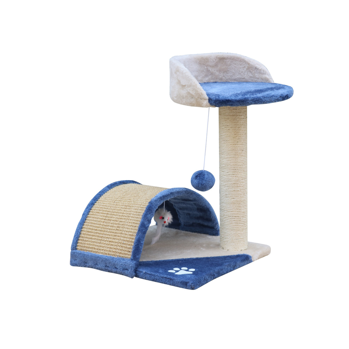 YES4PETS 50CM CAT SCRATCH PLAY POST