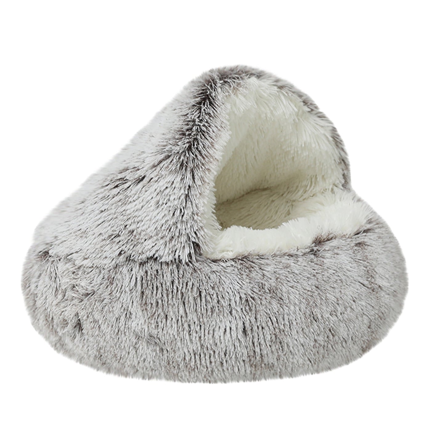 Darzheoy Plush Calming Hooded Cave Bed