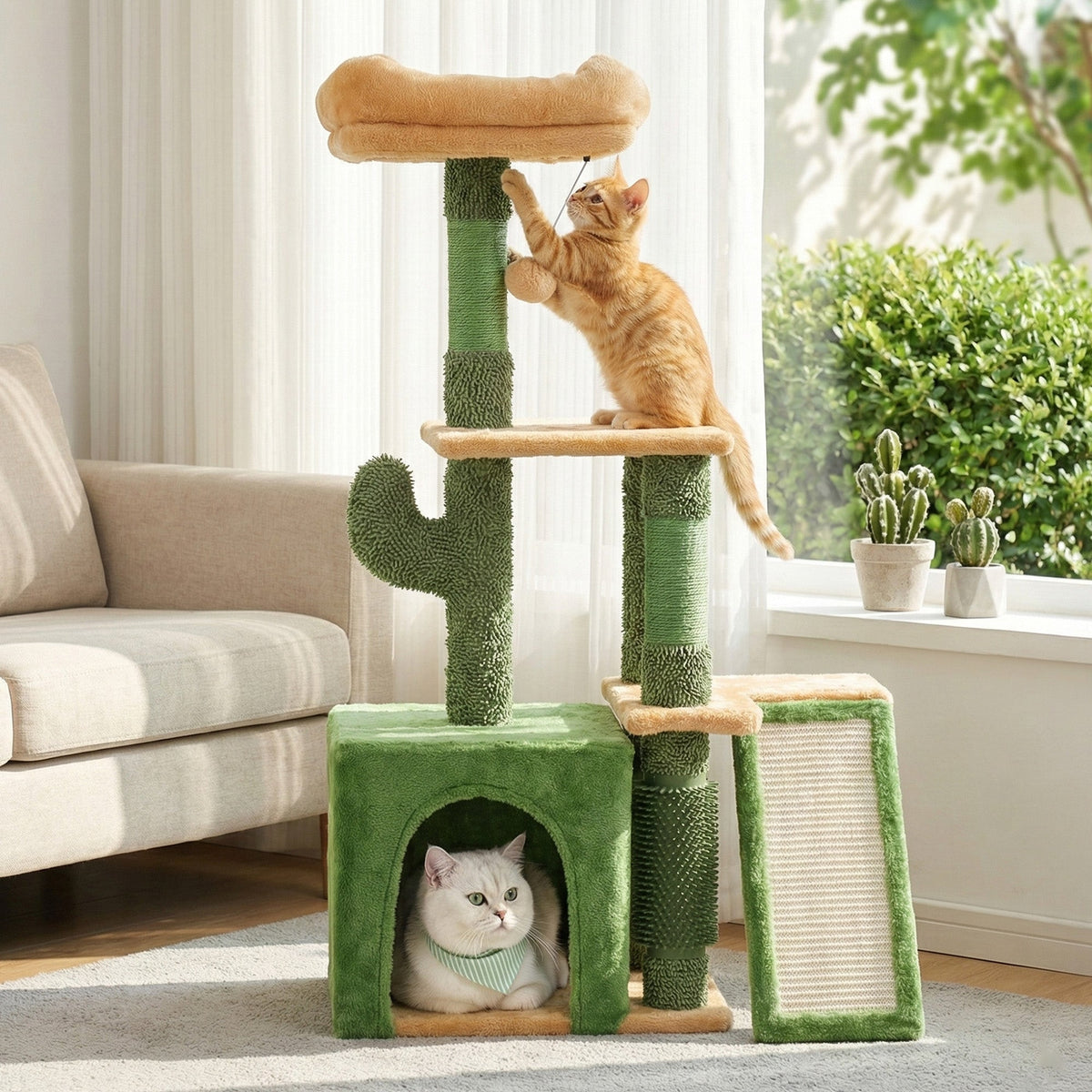 CAT SCRATCHING POSTS