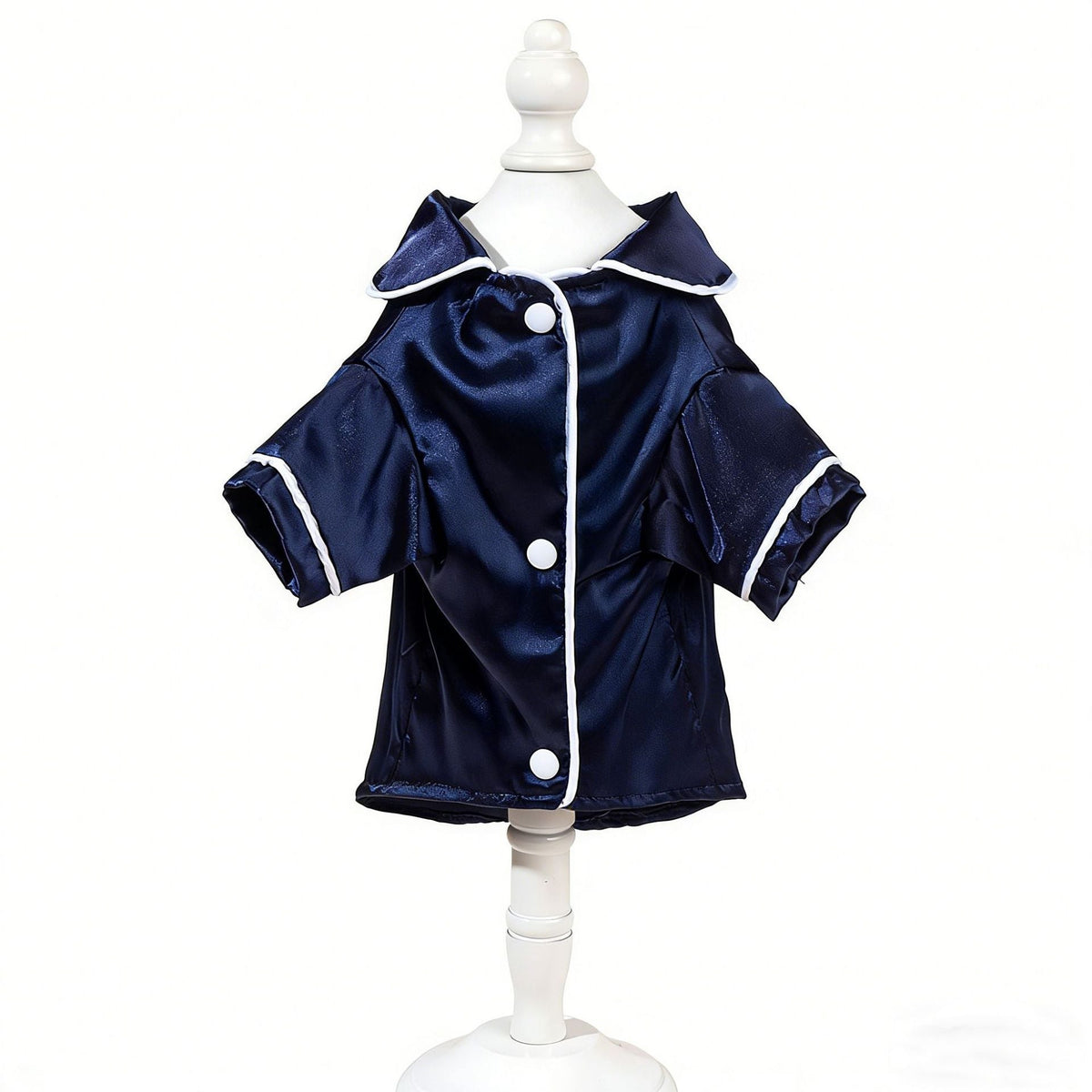 Poochi Pets Satin Feel Pyjamas Blue